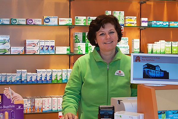Apothekerin, Filialleiterin Martina Scholz