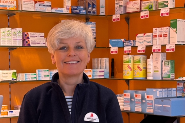 Apothekerin, Filialleiterin Martina Scholz